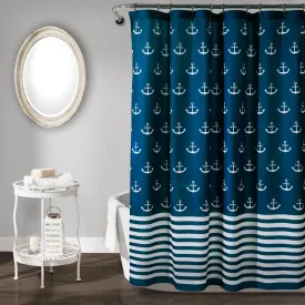 Anchor Shower Curtain