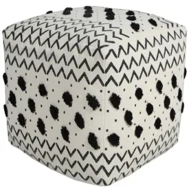 Avant-garde 34063BLK Black Pouf