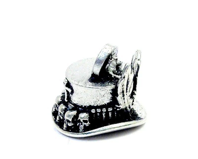 Baron Samedi top hat Voodoo  Single Charm Necklace