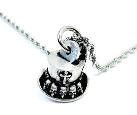 Baron Samedi top hat Voodoo  Single Charm Necklace