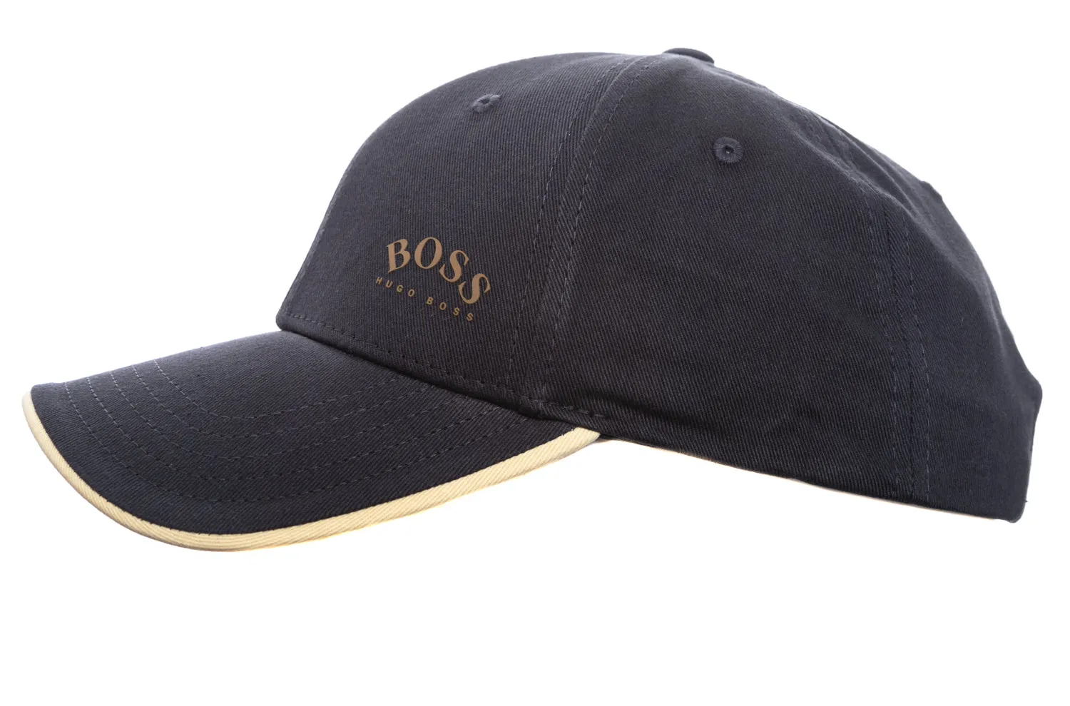 BOSS Cap-X Cap in Navy & Gold