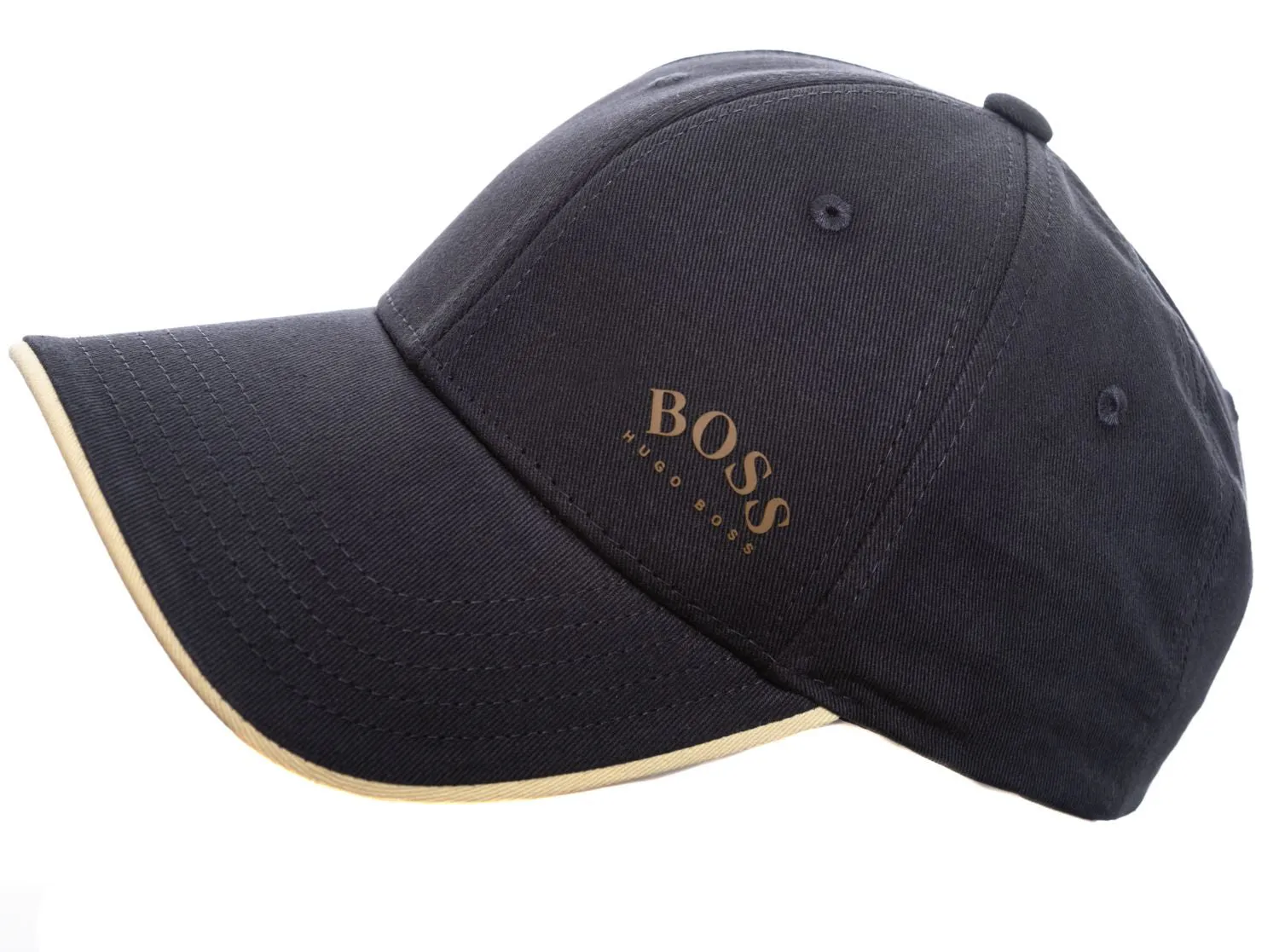 BOSS Cap-X Cap in Navy & Gold