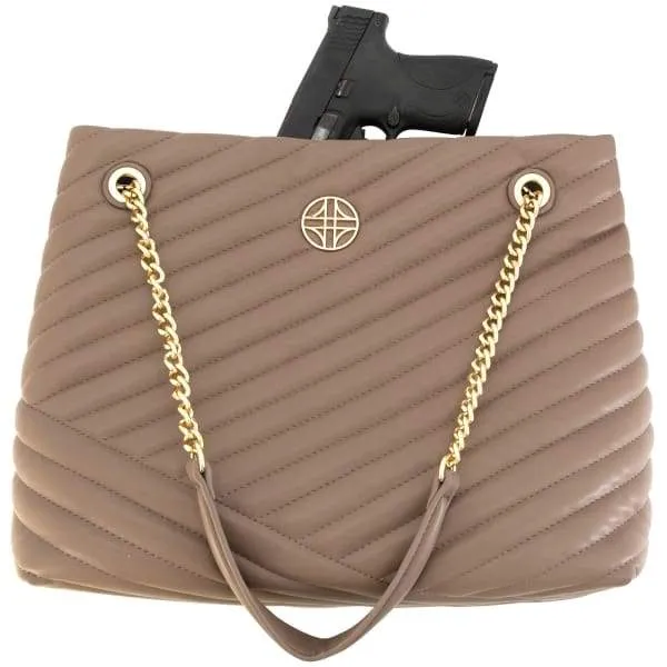 Flora Quilted Concealed Carry Shoulder Bag