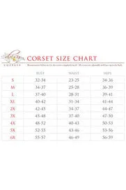 Lavish 3 PC Daring Witch Corset Costume