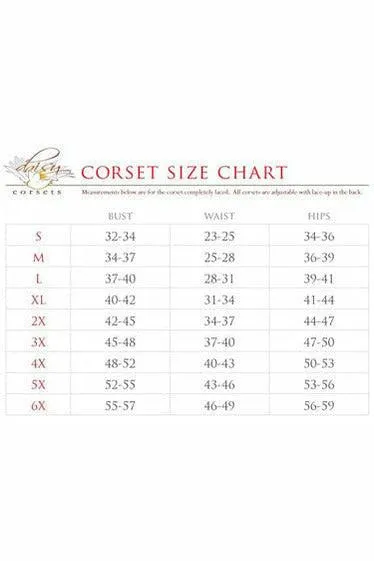 Lavish 4 PC Daring Devil Corset Costume