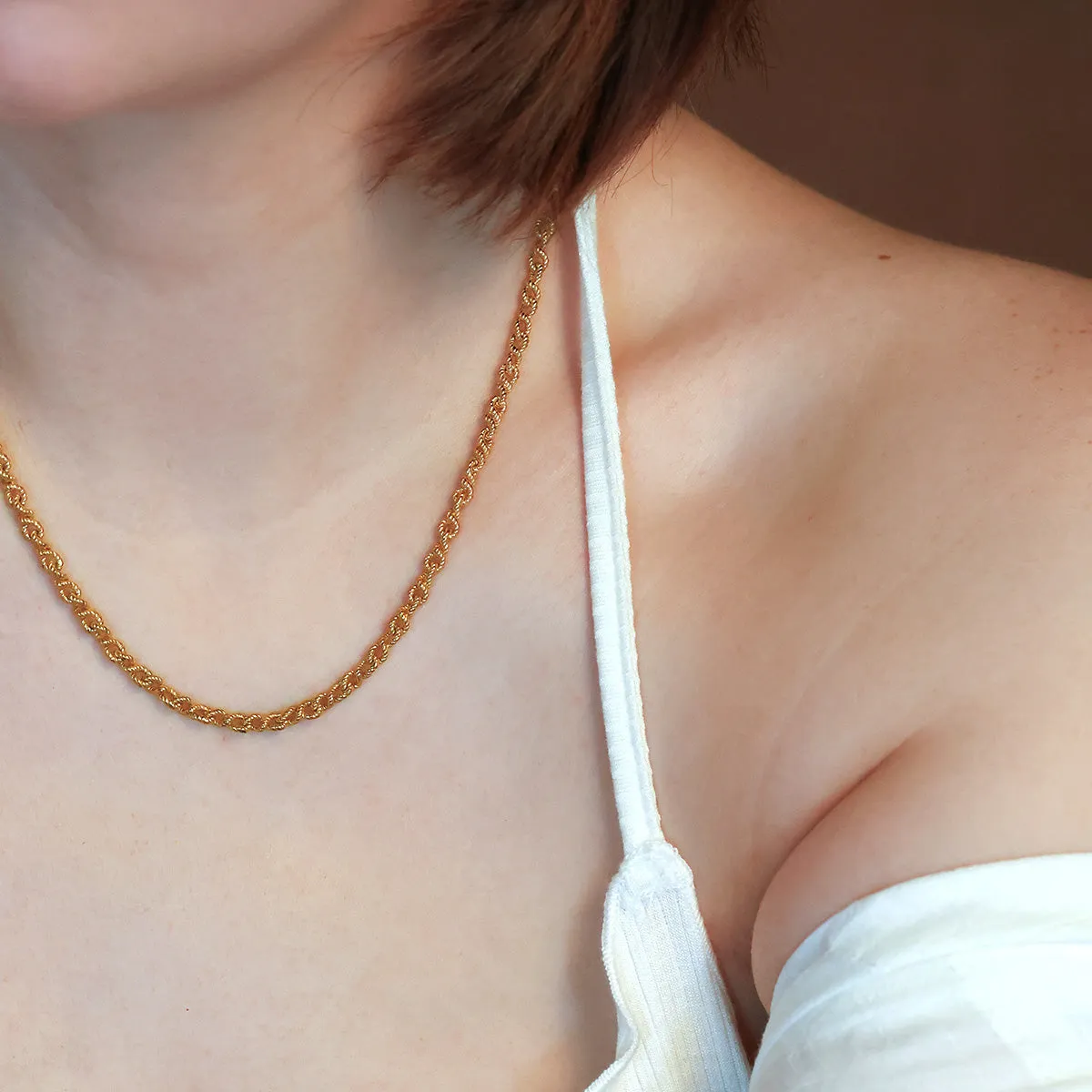 Nautical Rope Chain Necklace