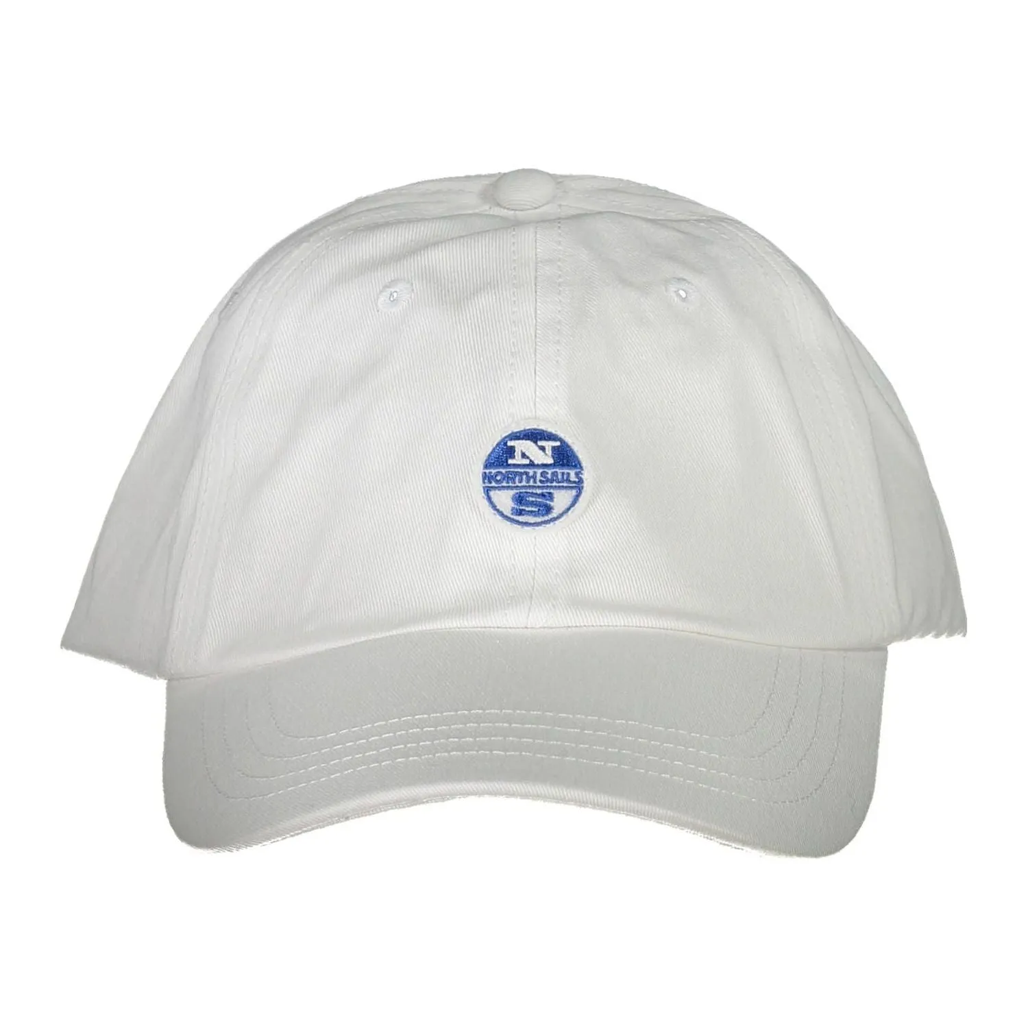 North Sails White Cotton Men Cap