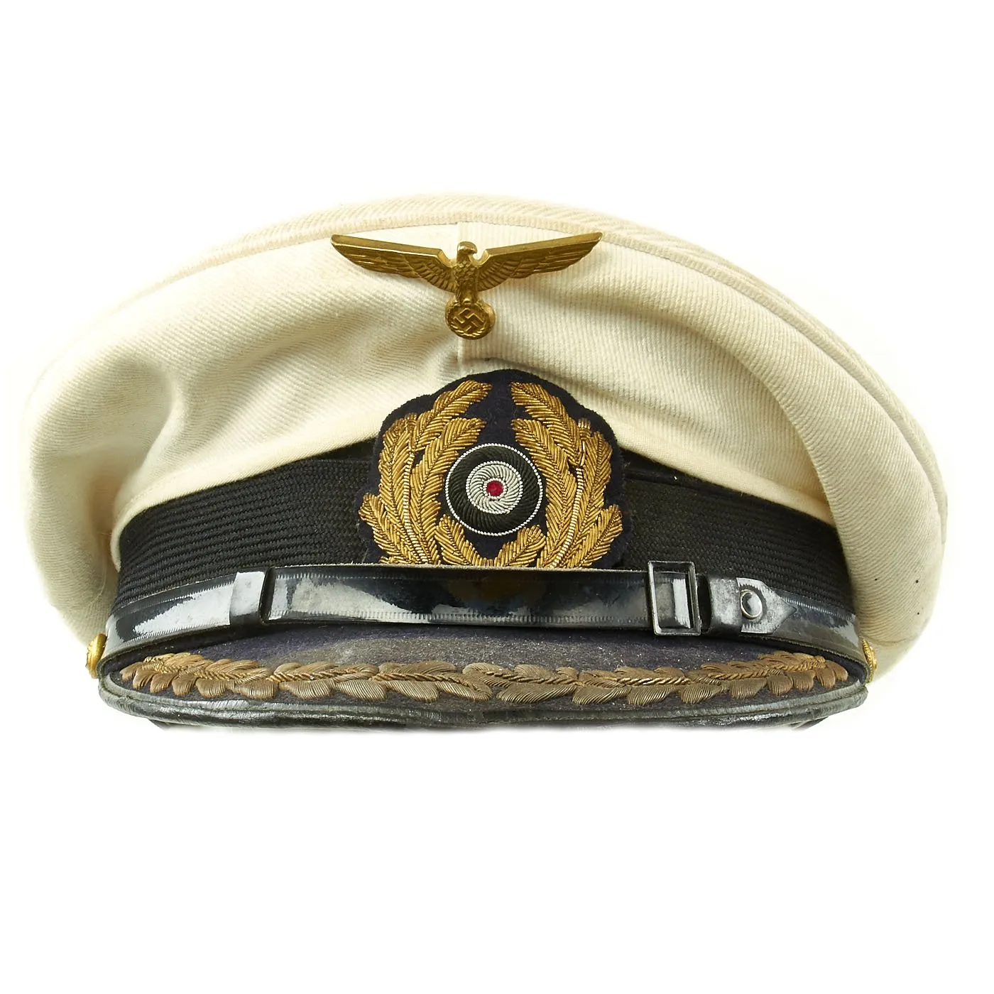 Original German WWII Kriegsmarine U-Boat Commander Visor Cap