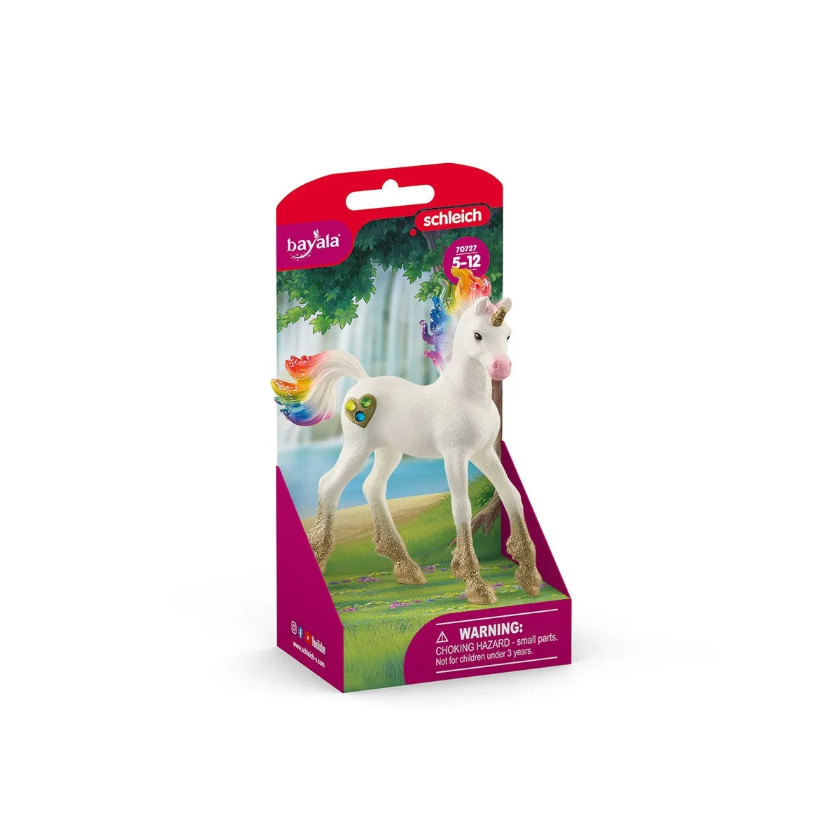 Rainbow Love Unicorn Foal