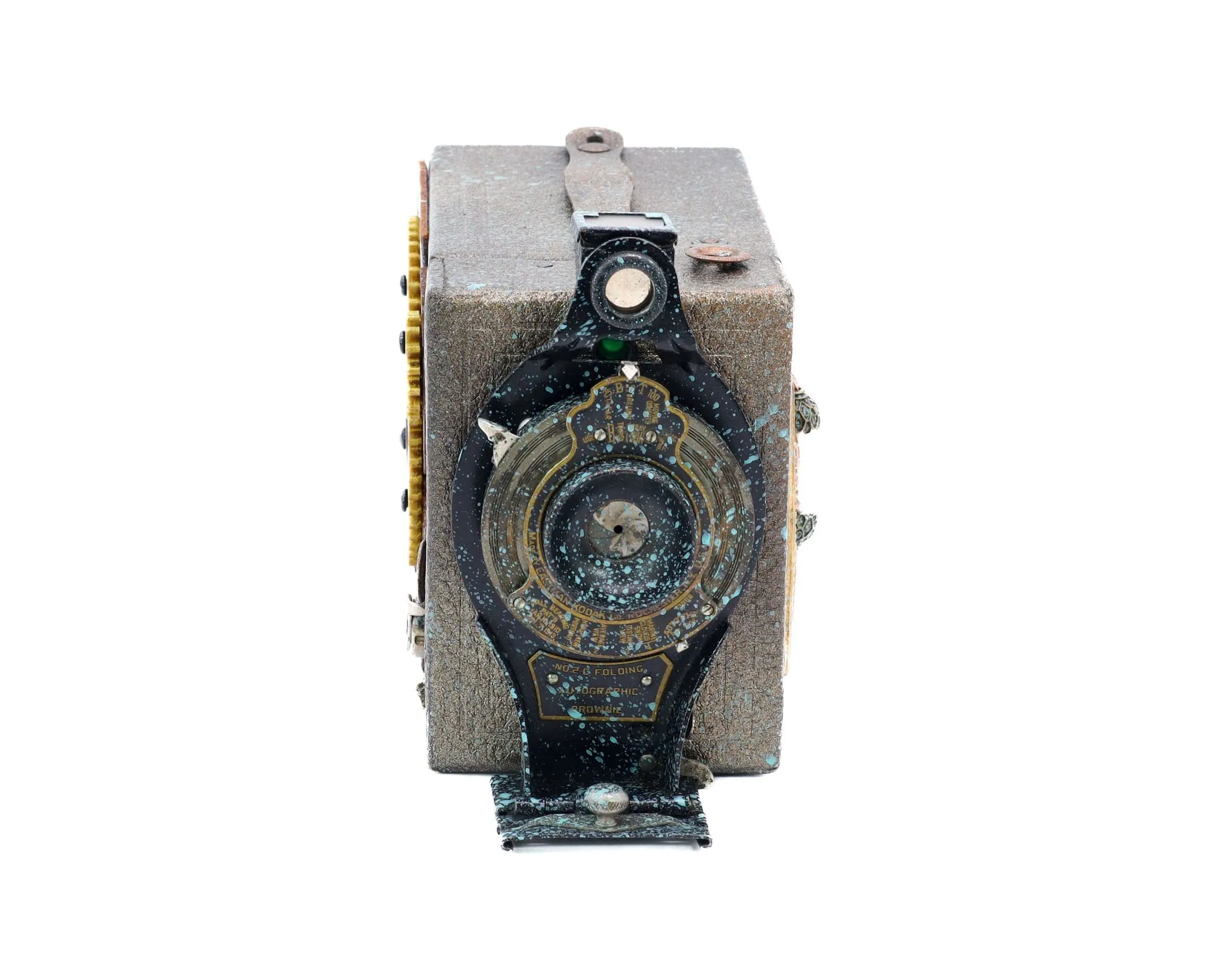 The Lost Treasure - Steampunk Bluetooth Speaker, Kodak Box Camera, Gifts for Geeks, Electronic Audio gadget, signed & numbered artwork