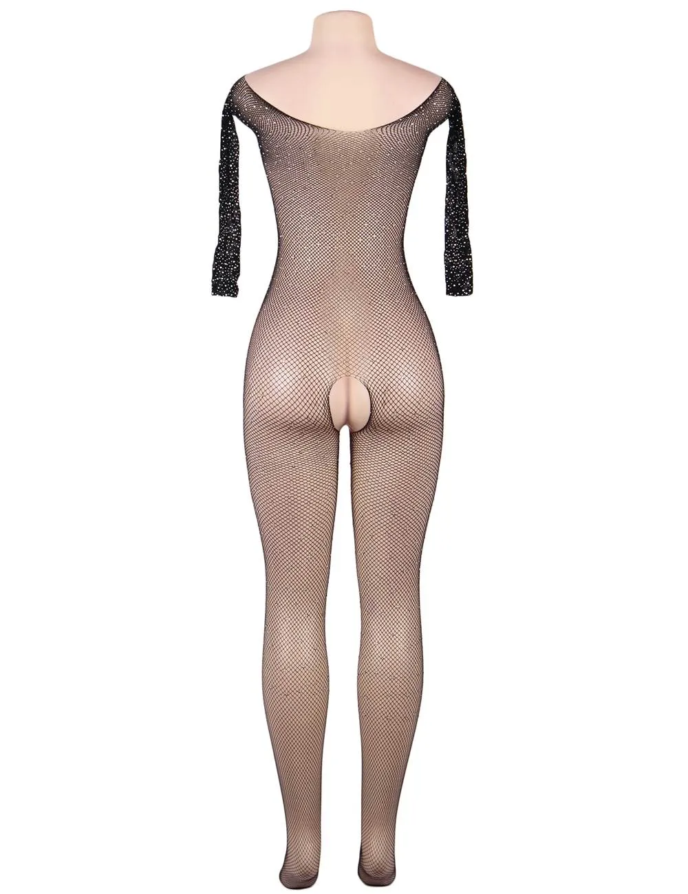 YesX YX864 Fishnet Sparkly Bodystocking