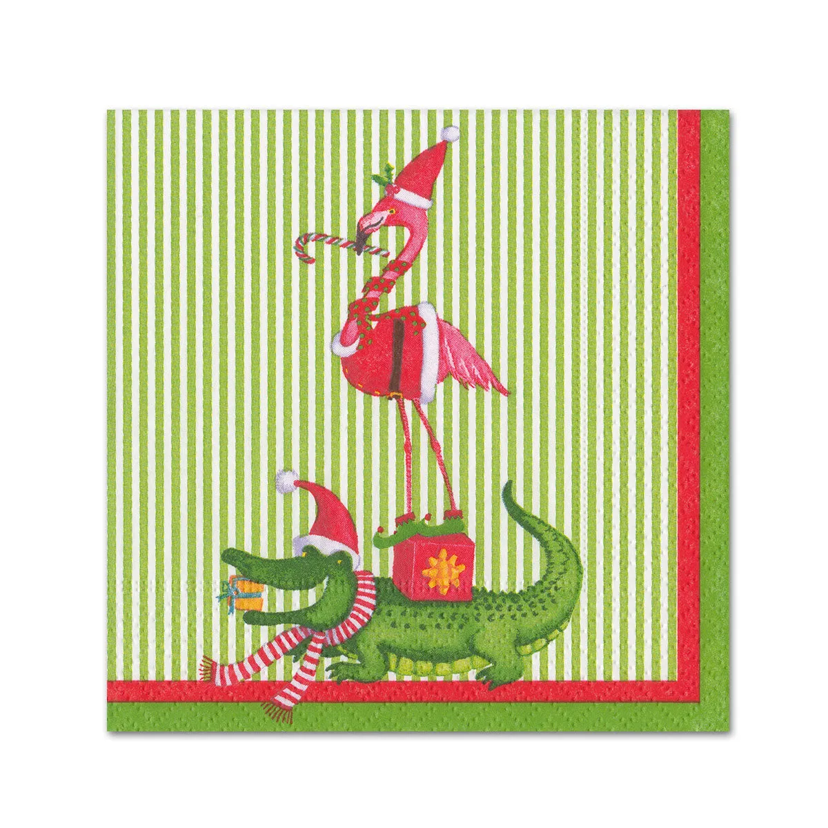 Zooey Christmas Paper Beverage Napkins